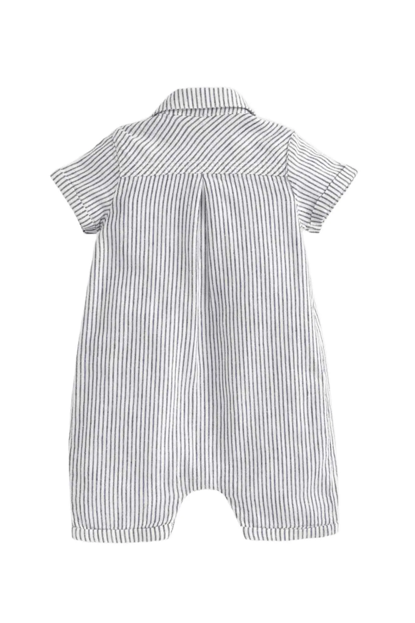 Mamas & Papas Pinstripe Romper