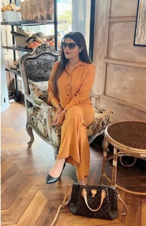 Manahils - Mustard C0-Ord Set
