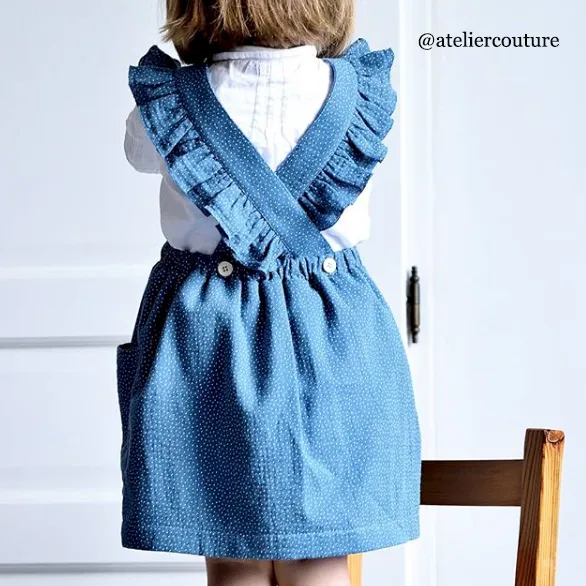 MILANO KIDS Dress - Girl 3-12Y - PDF Sewing Pattern
