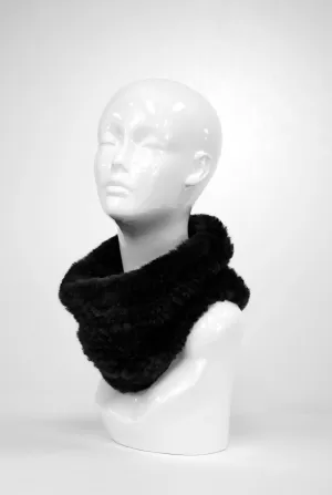 Mitchie's | Knitted Rabbit Stretch Neck Warmer