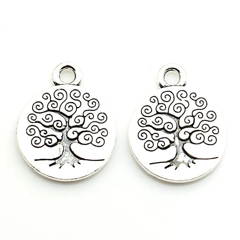Mixed Tibetan Silver Plated Butterfly Dragonfly Charm Pendant for Bracelet