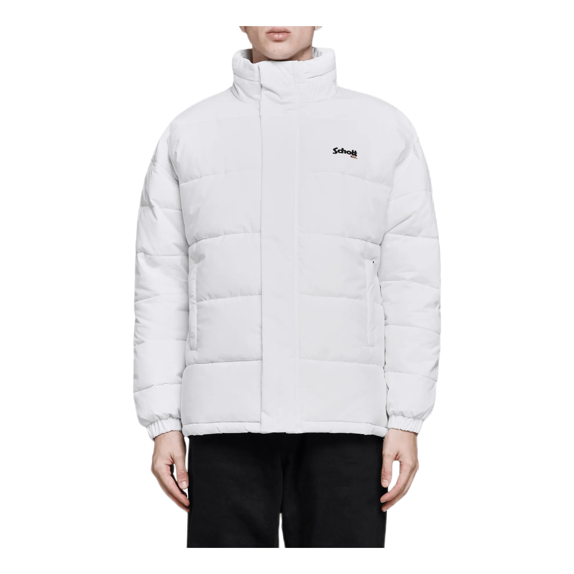 Nebraska Oversize Puffer Jacke White