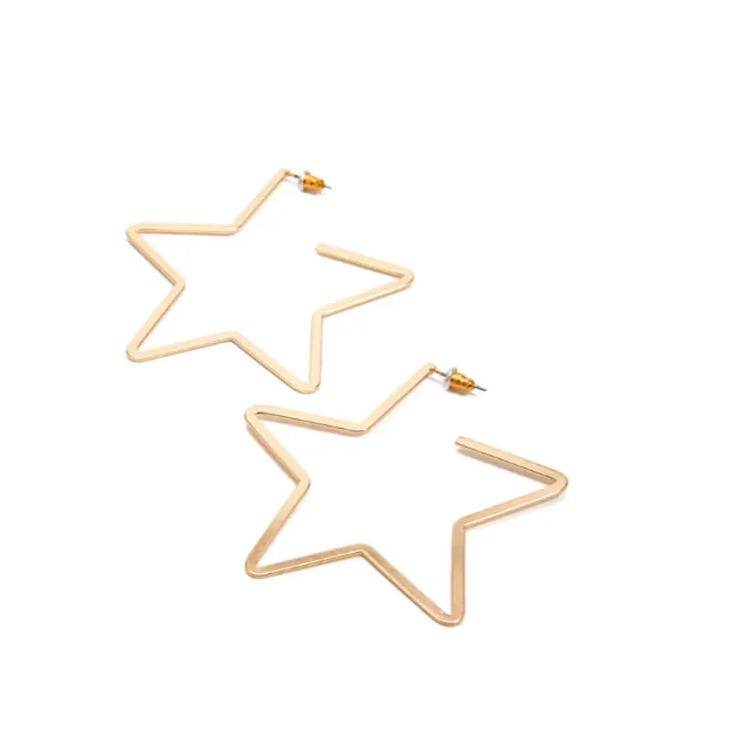 New Star Statement Stud Earrings
