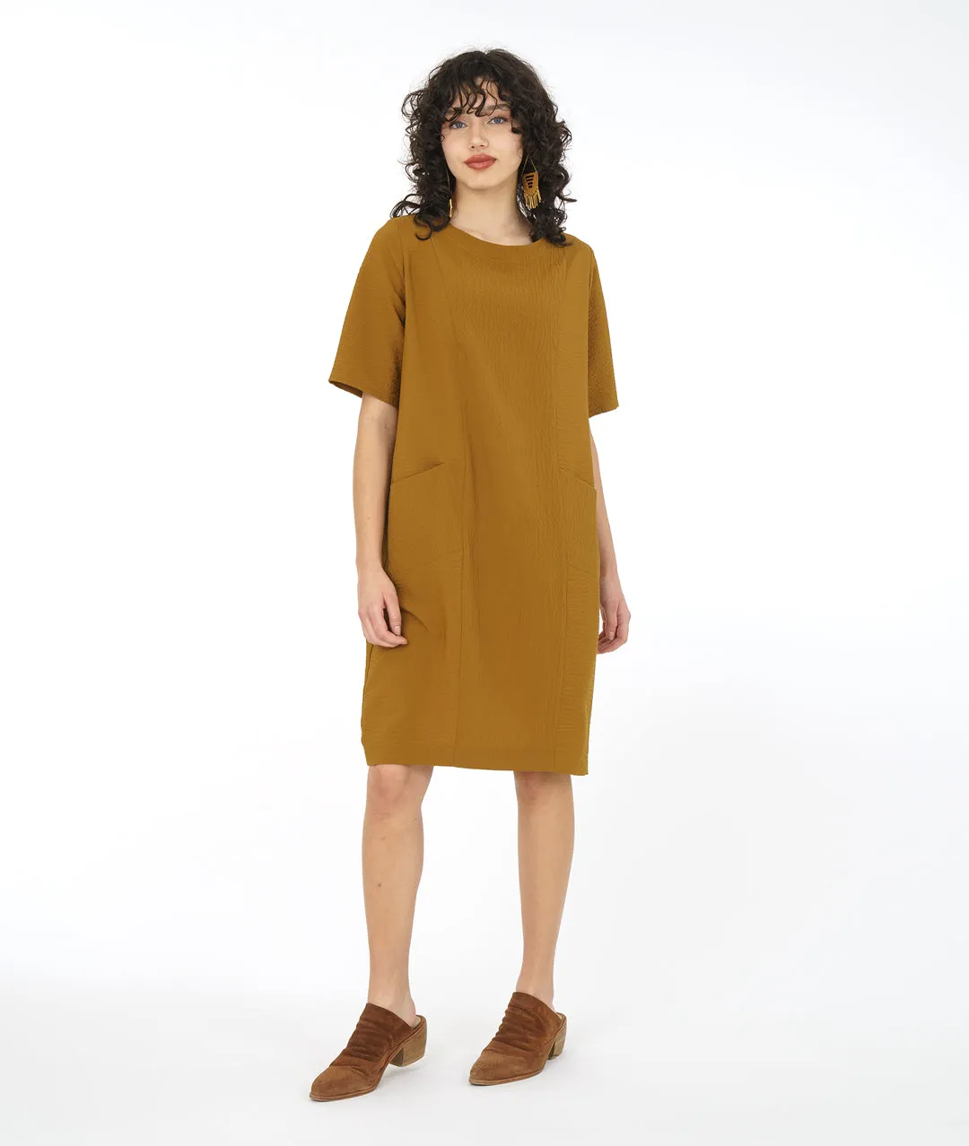 Niche - Seersucker - Friday Dress - Dijon