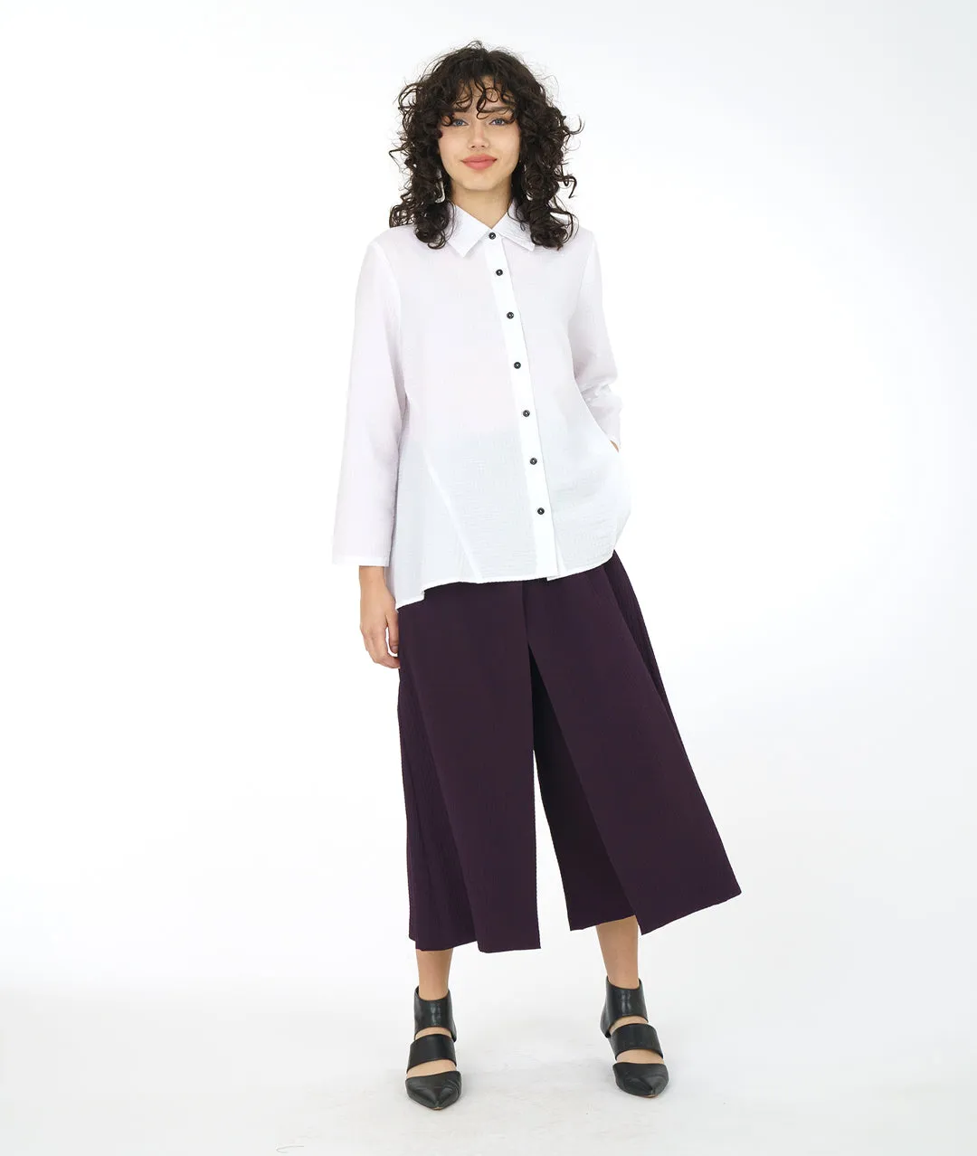 Niche - Seersucker - Panorama Blouse - White