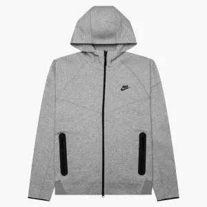Nike Sportswear Tech Fleece Windrunner Full-zip Hoodie Dark Grey Heather/black