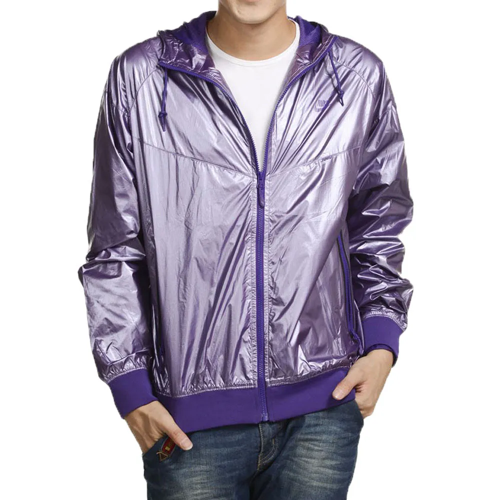 Nike Sportswear Windrunner Men's Athletic Casual Jacket Purple