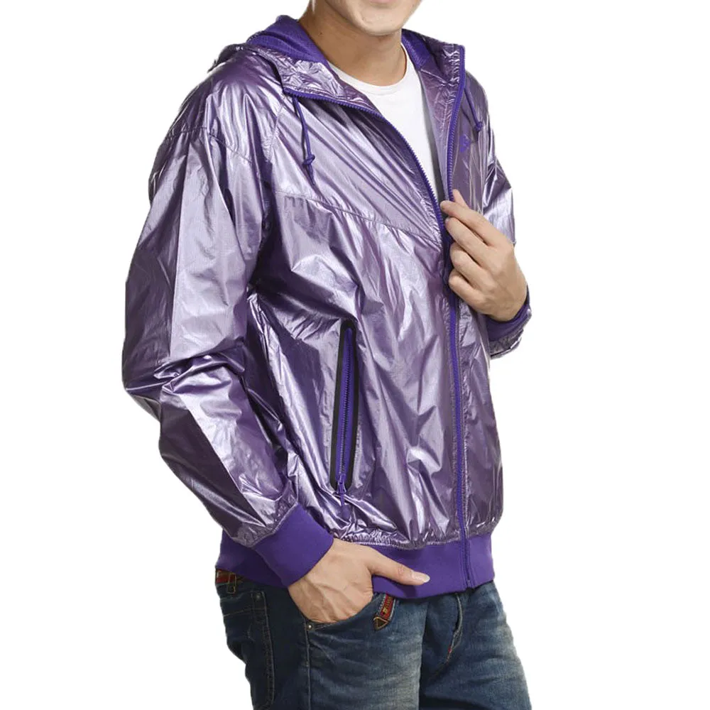 Nike Sportswear Windrunner Men's Athletic Casual Jacket Purple