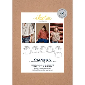 OKINAWA - Blouse and dress - Women 32-52 - Paper Sewing Pattern