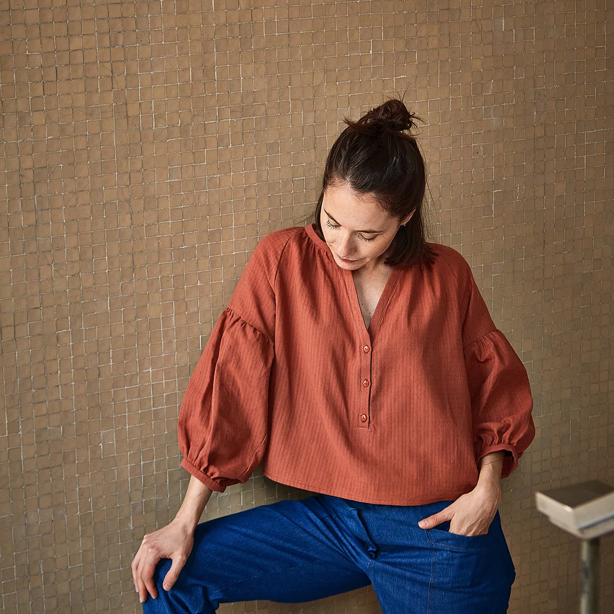OKINAWA - Blouse and dress - Women 32-52 - PDF Sewing Pattern