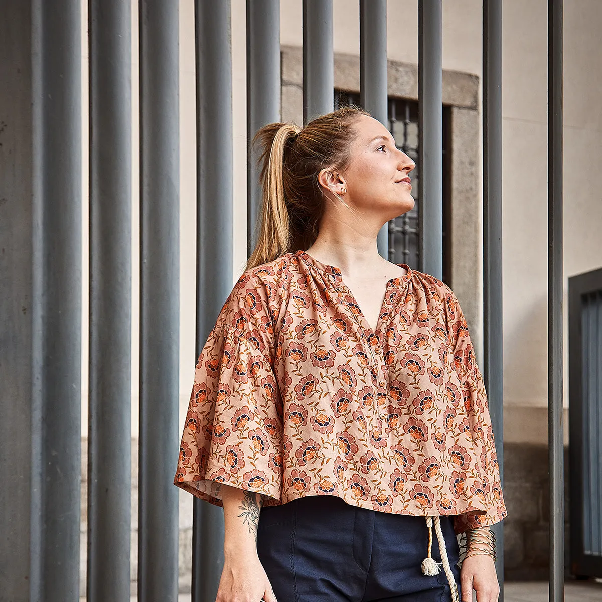 OKINAWA - Blouse and dress - Women 32-52 - PDF Sewing Pattern
