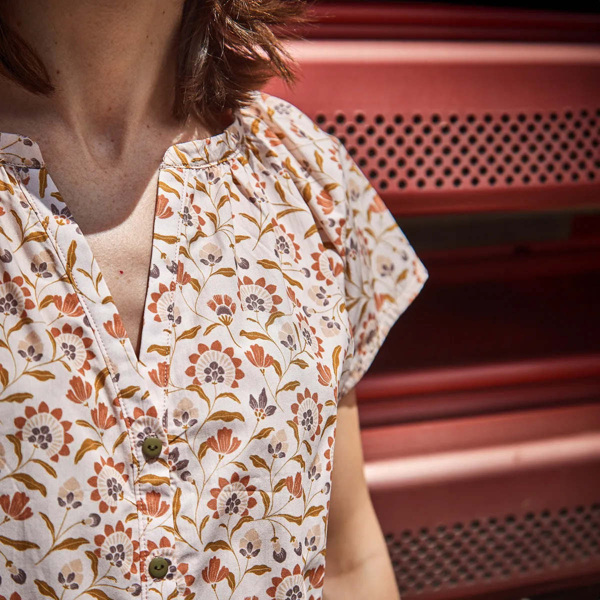 OKINAWA - Blouse and dress - Women 32-52 - PDF Sewing Pattern