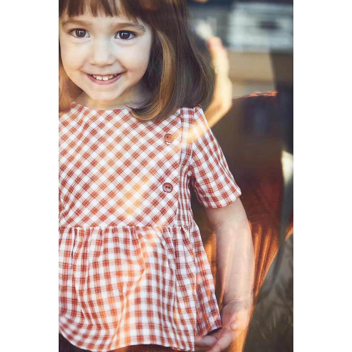 PALERME blouse or dress - Baby 6M/4Y - Paper Sewing Pattern