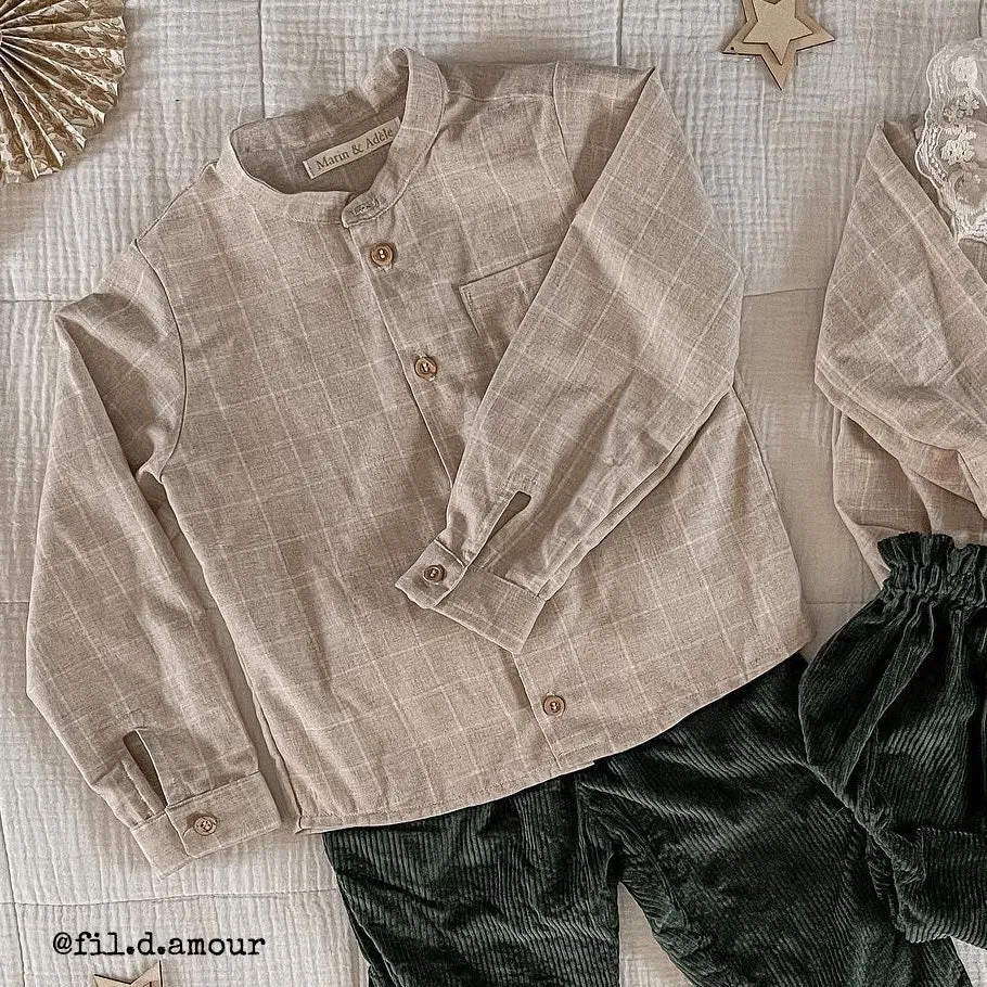 PARIS Kids Shirt - 3/12Y - Paper Sewing Pattern