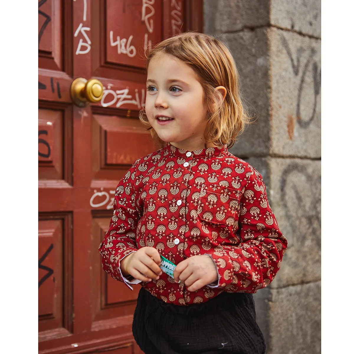 PARIS Kids Shirt - 3/12Y - PDF Sewing Pattern