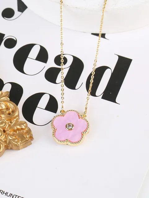 Pastel Petal Necklace