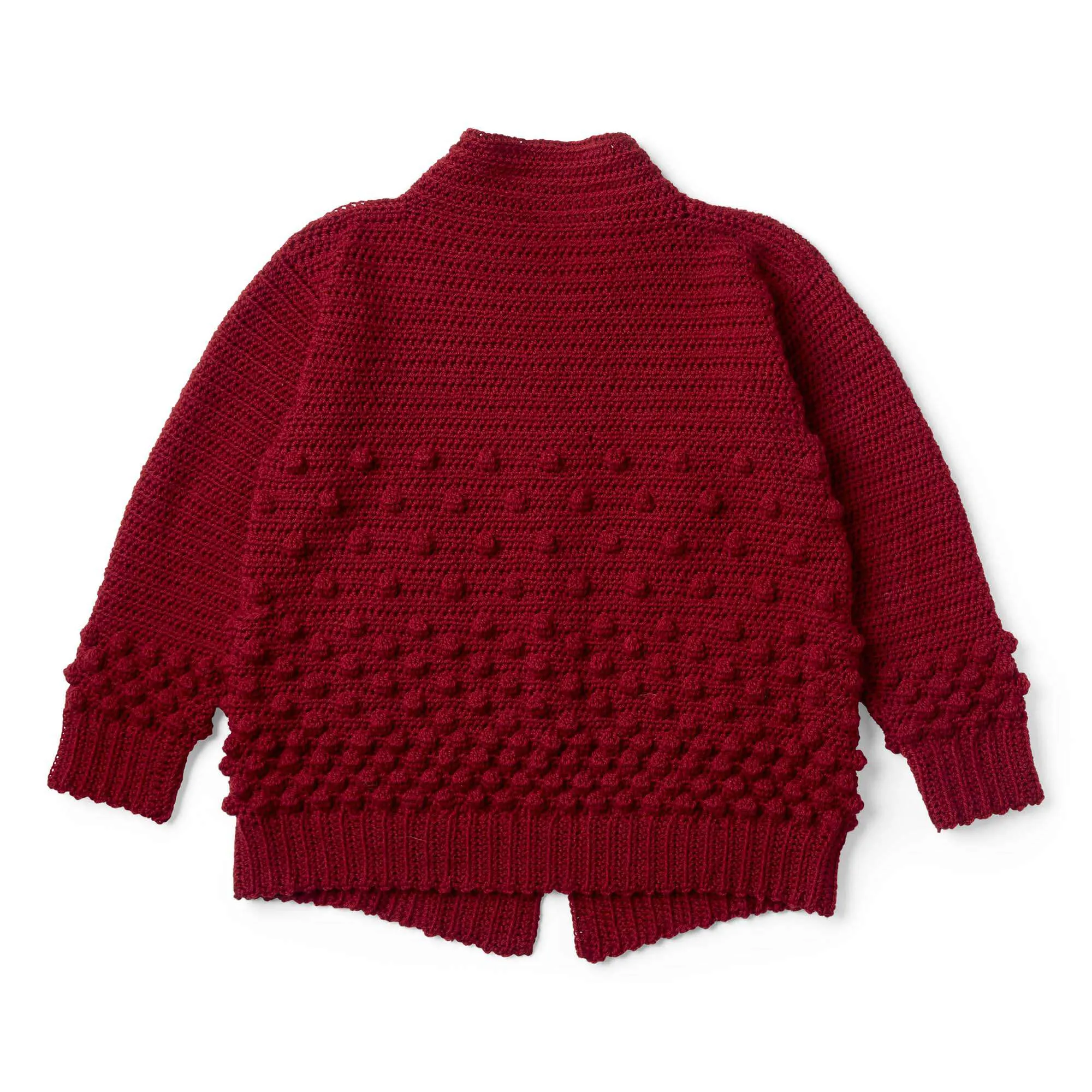 Patons Crochet Winter Berries Cardigan