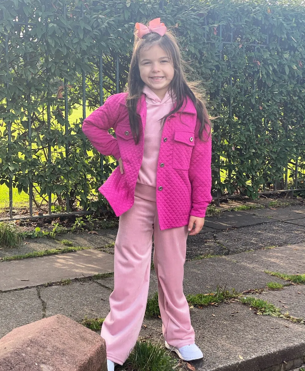 Pink Lila Shacket