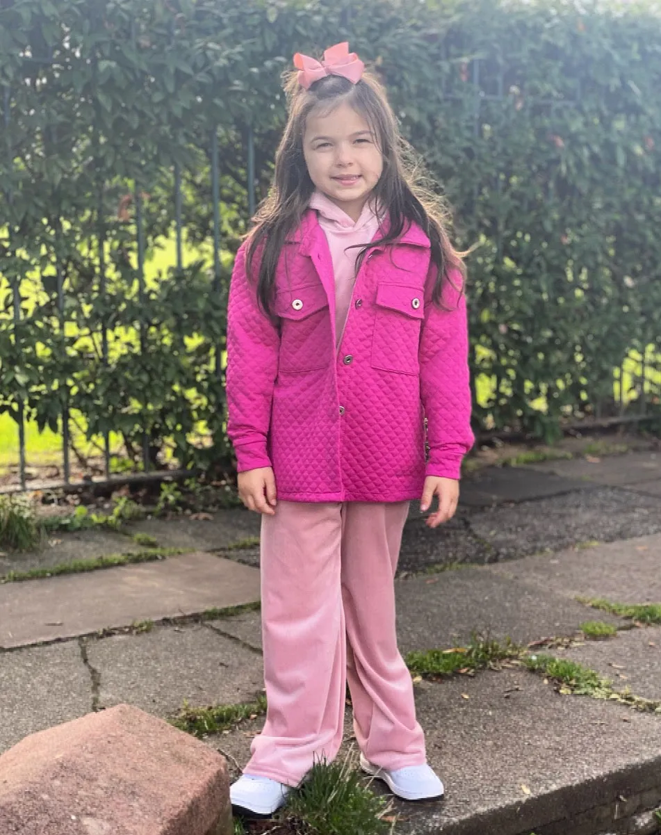 Pink Lila Shacket