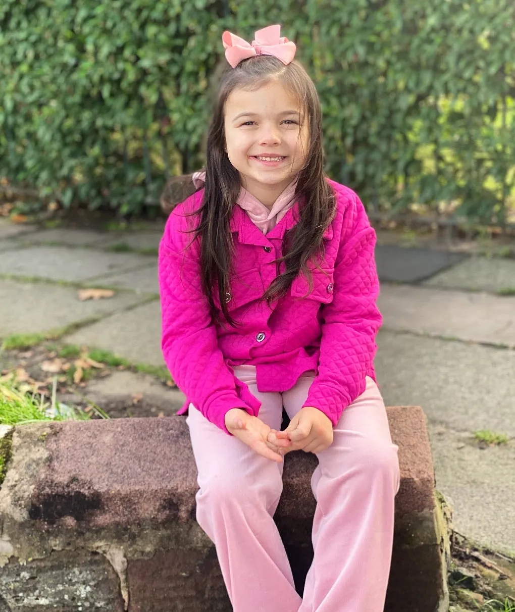 Pink Lila Shacket