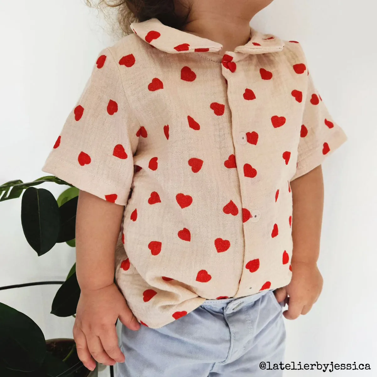RIO Blouse - Baby 1M/4Y - Paper Sewing Pattern