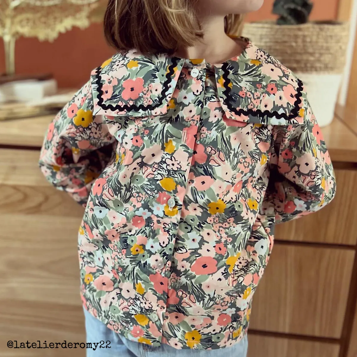 RIO KIDS Blouse - 3/12y - Paper Sewing Pattern