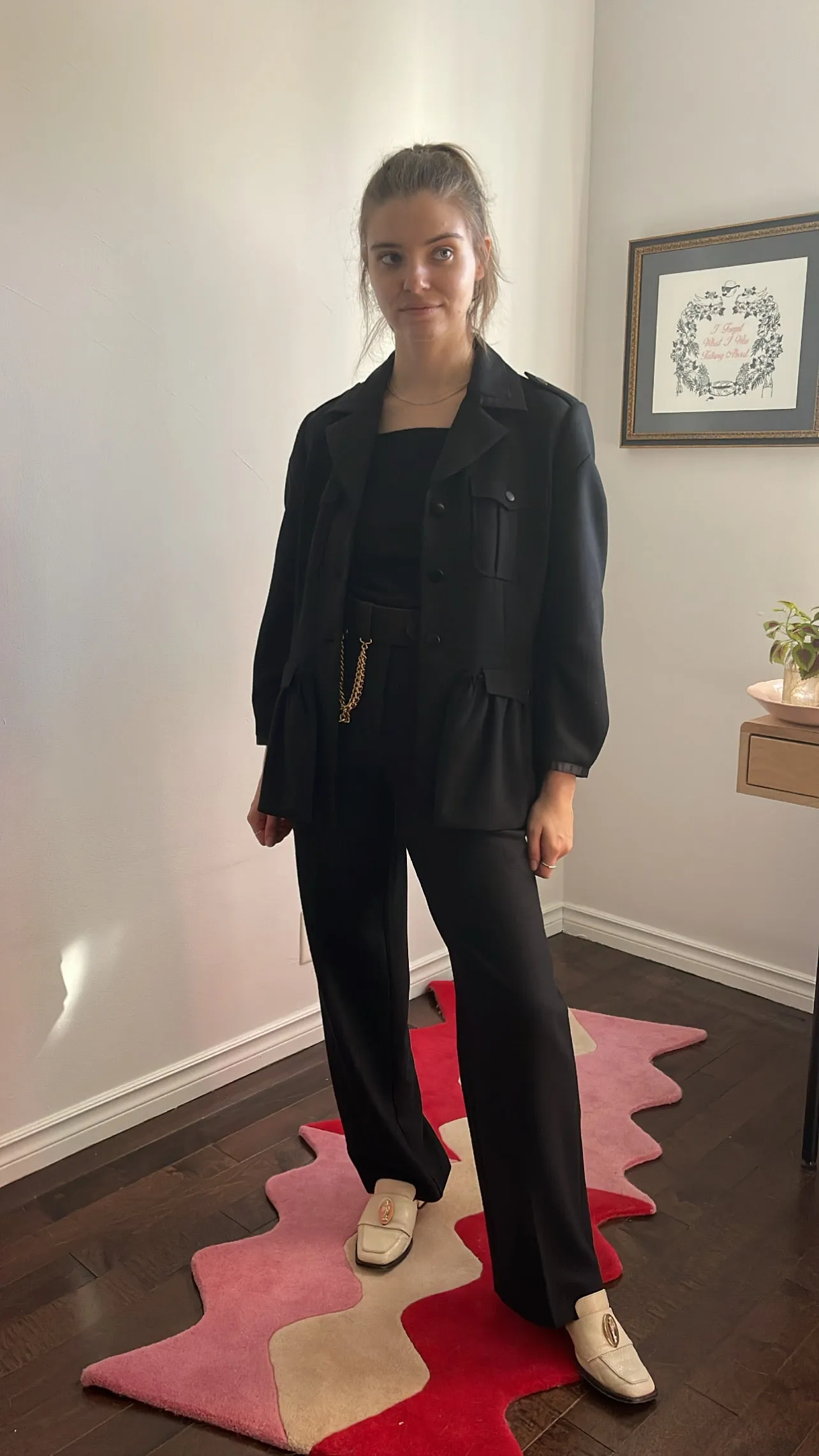 Robert Rodriguez Structural Black Blazer - 8