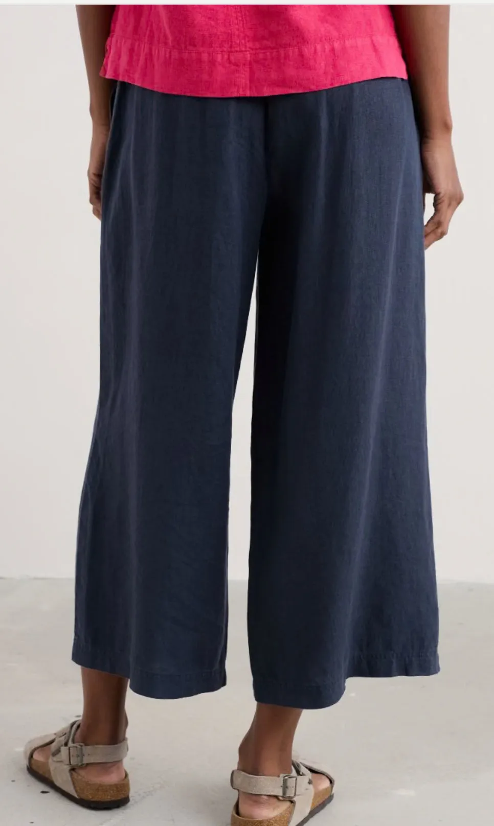 Seasalt Merrivale linen culottes Maritime