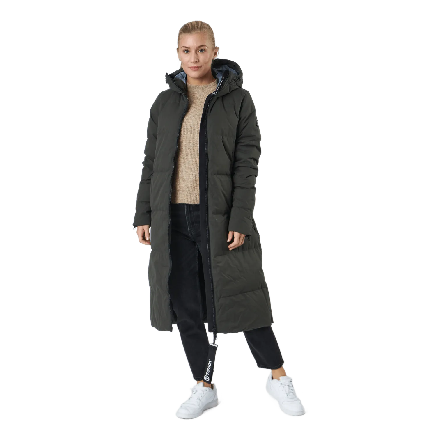 Shanna Down Coat W Dark Khaki