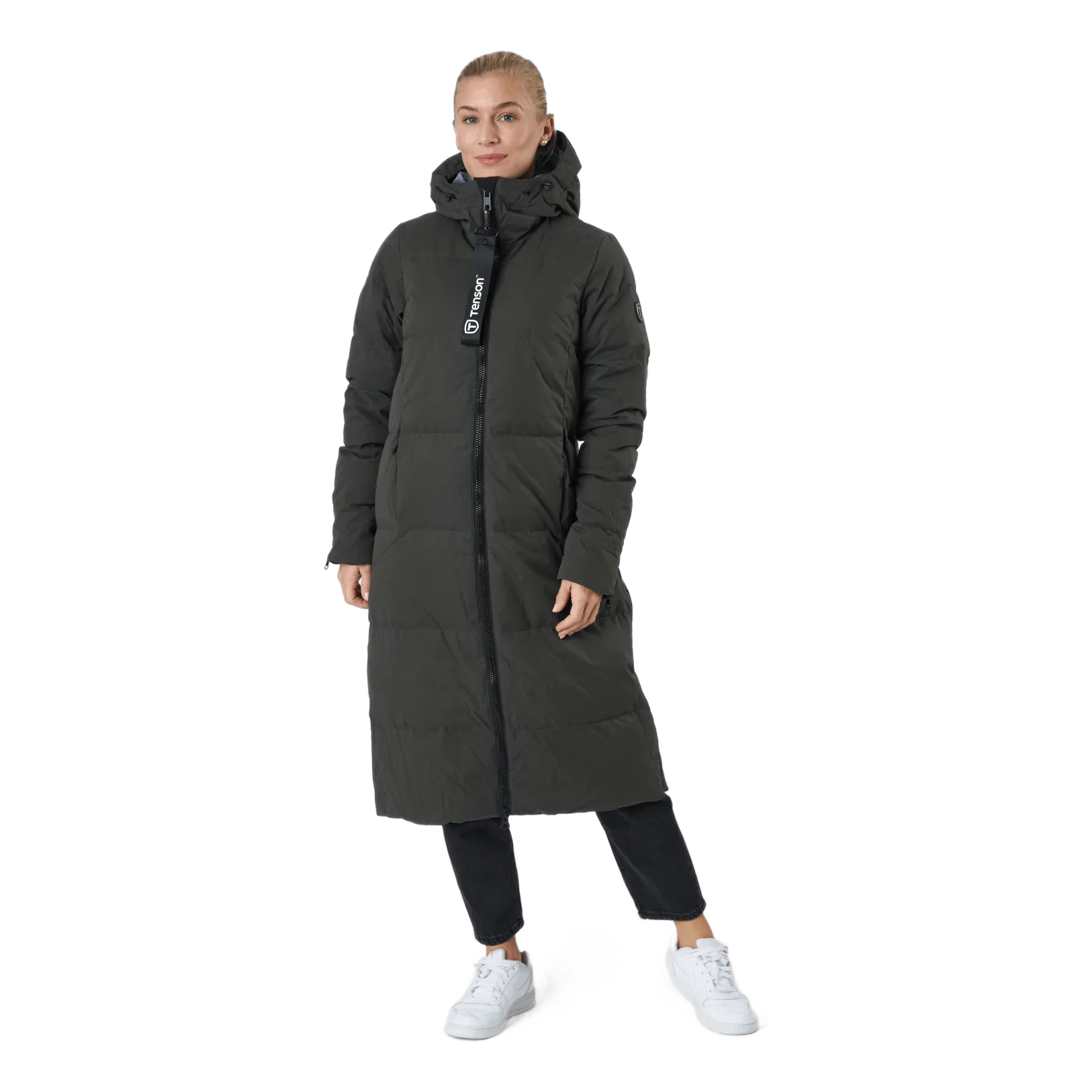Shanna Down Coat W Dark Khaki