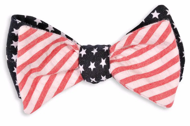 Stars & Stripes Reversible Bow Tie