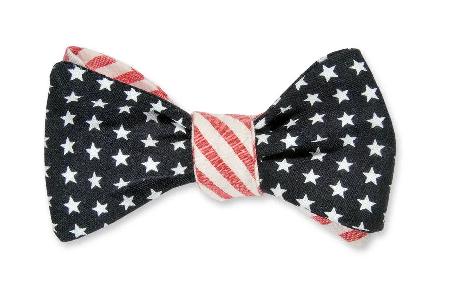 Stars & Stripes Reversible Bow Tie