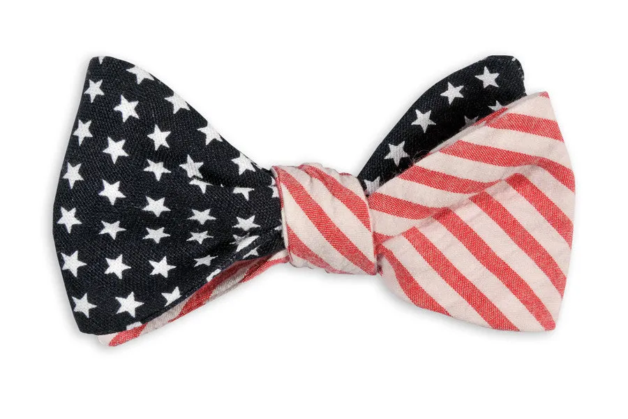 Stars & Stripes Reversible Bow Tie