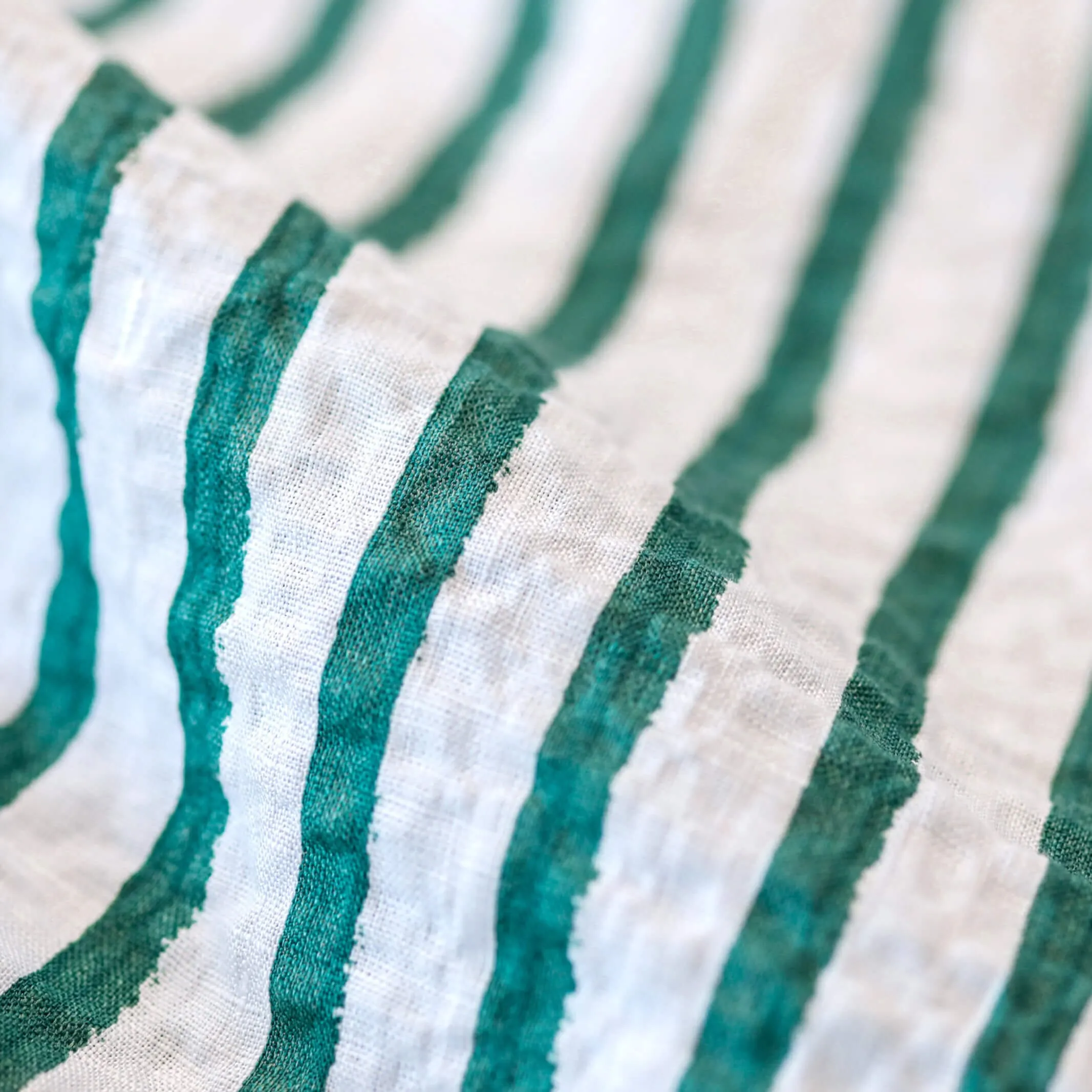 The Albini Bellamy Seersucker Striped Linen Custom Shirt