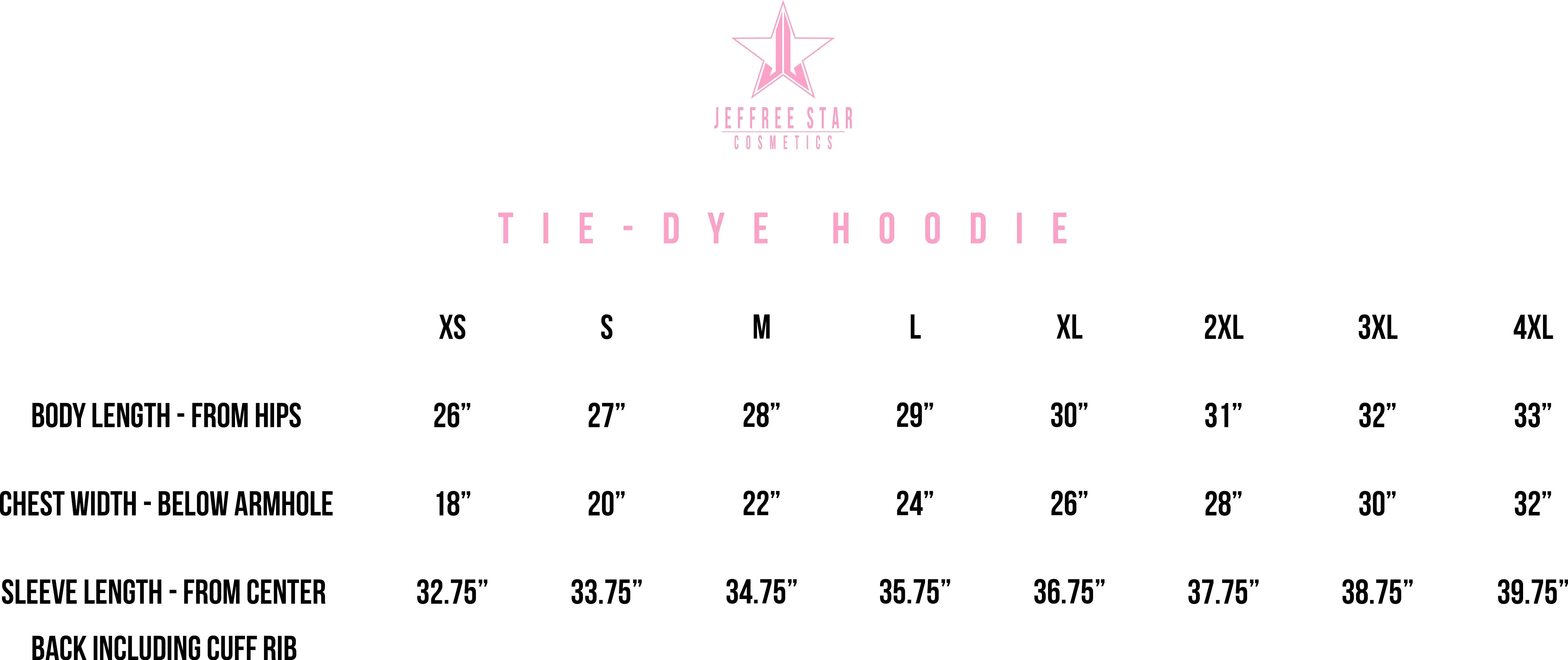 Tie-Dye Onyx Ice Hoodie