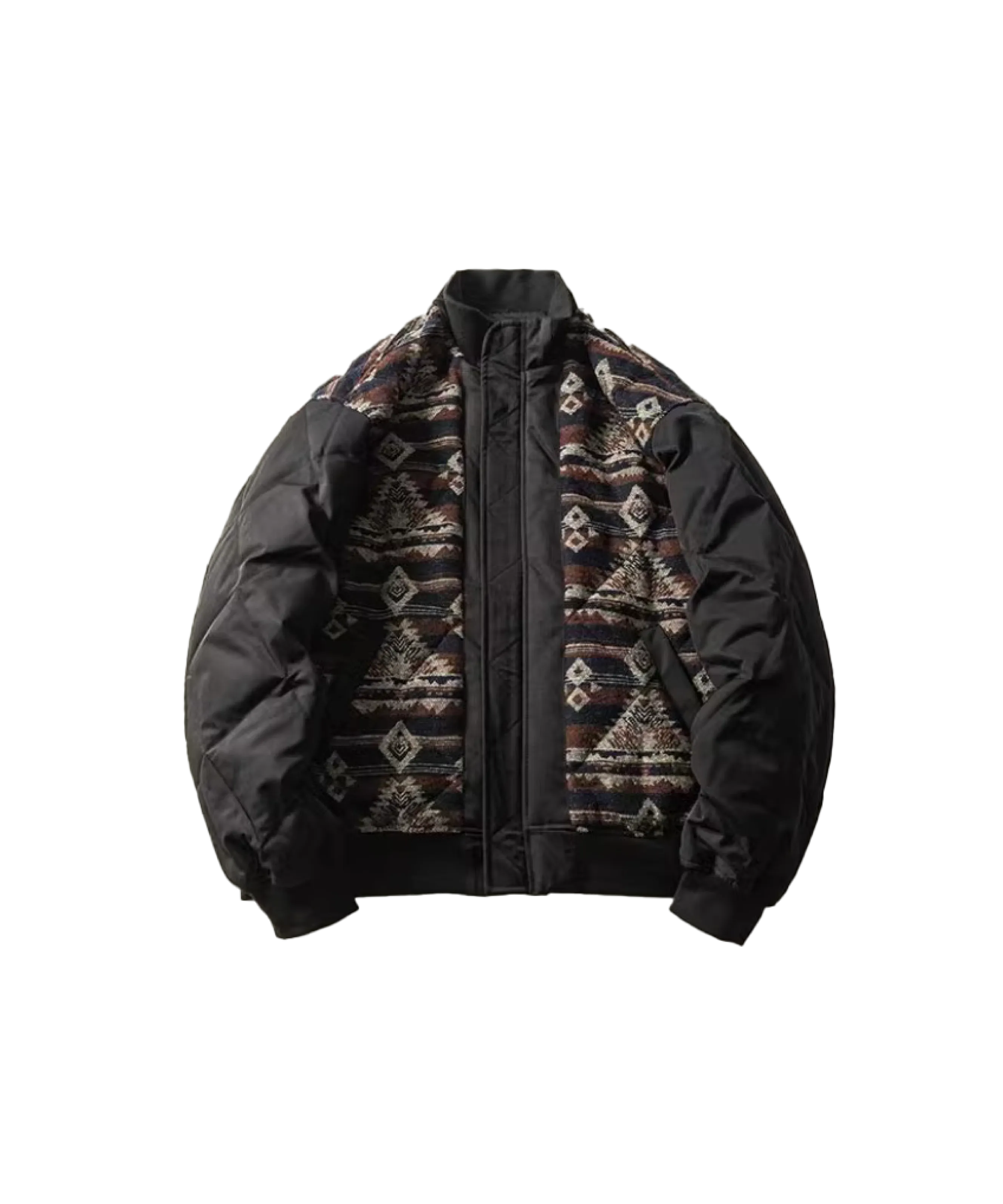Toxic Patchwork Duck Down Coat