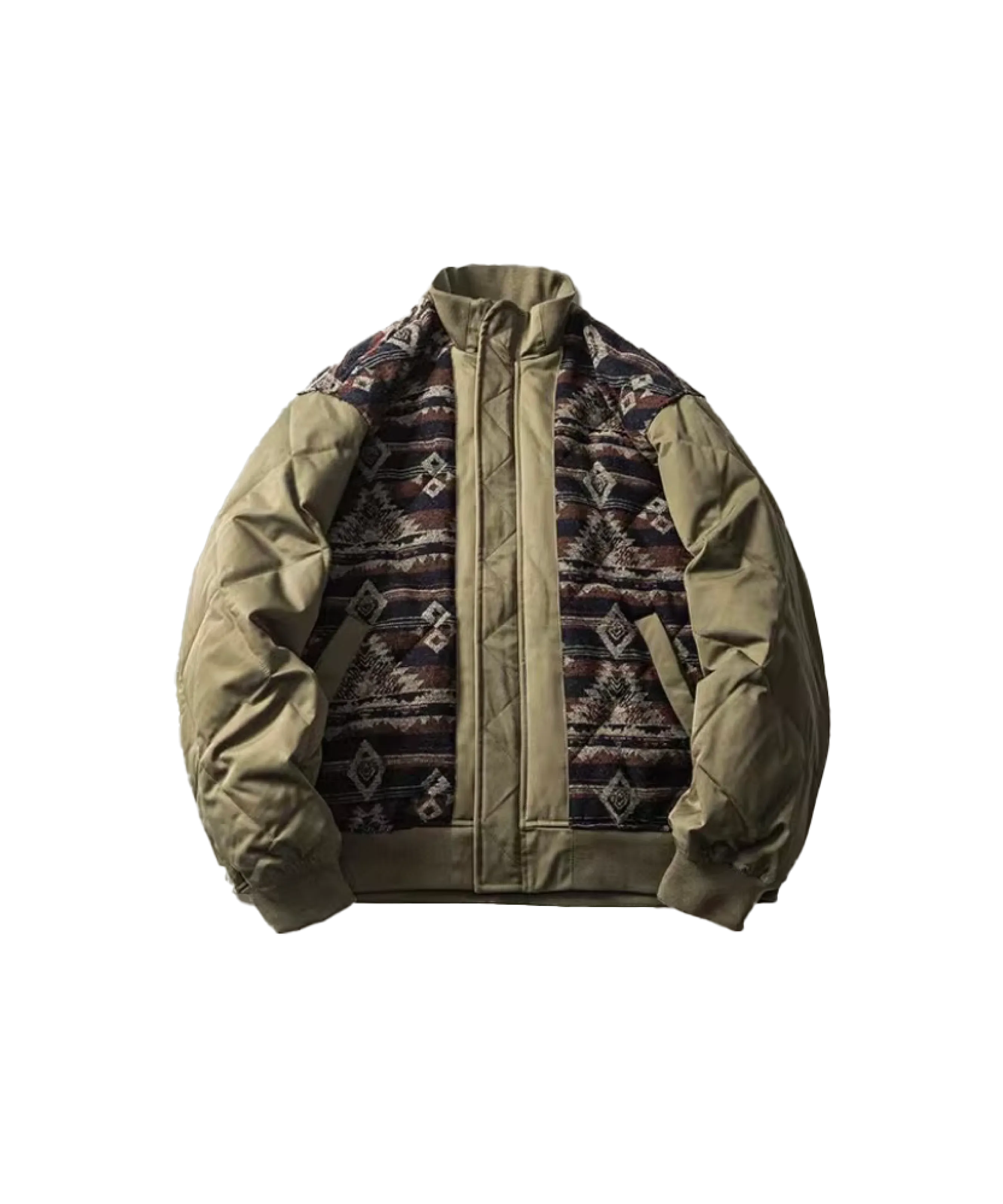 Toxic Patchwork Duck Down Coat