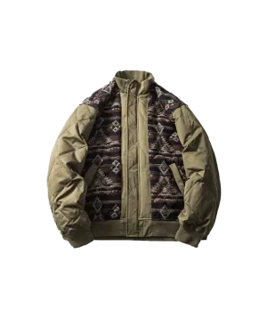 Toxic Patchwork Duck Down Coat