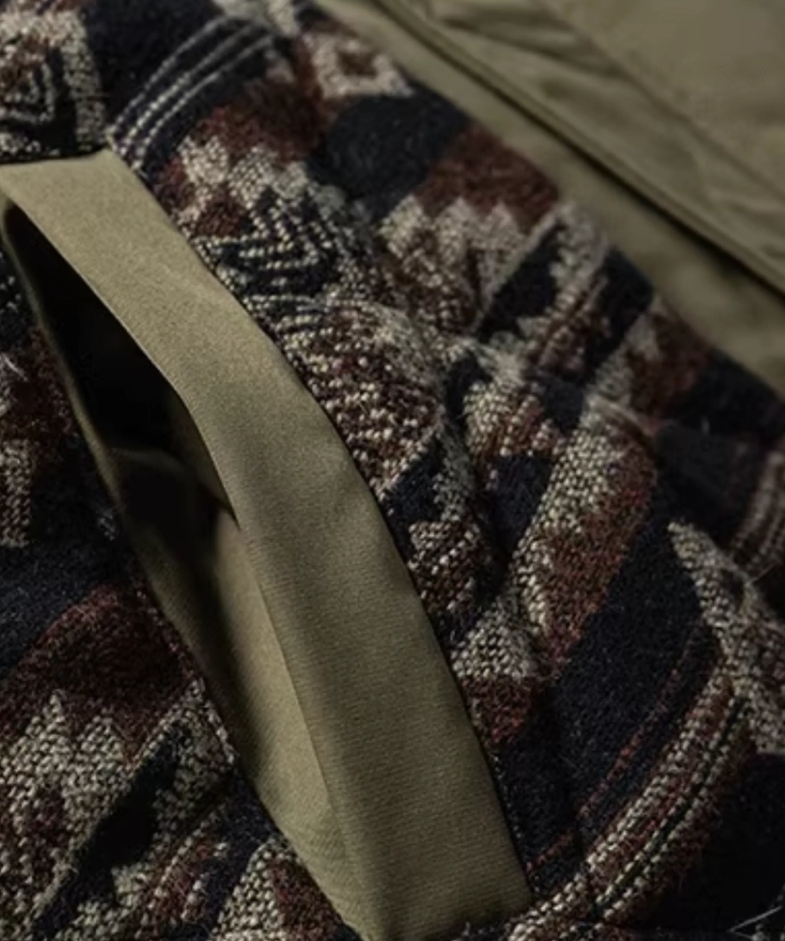 Toxic Patchwork Duck Down Coat