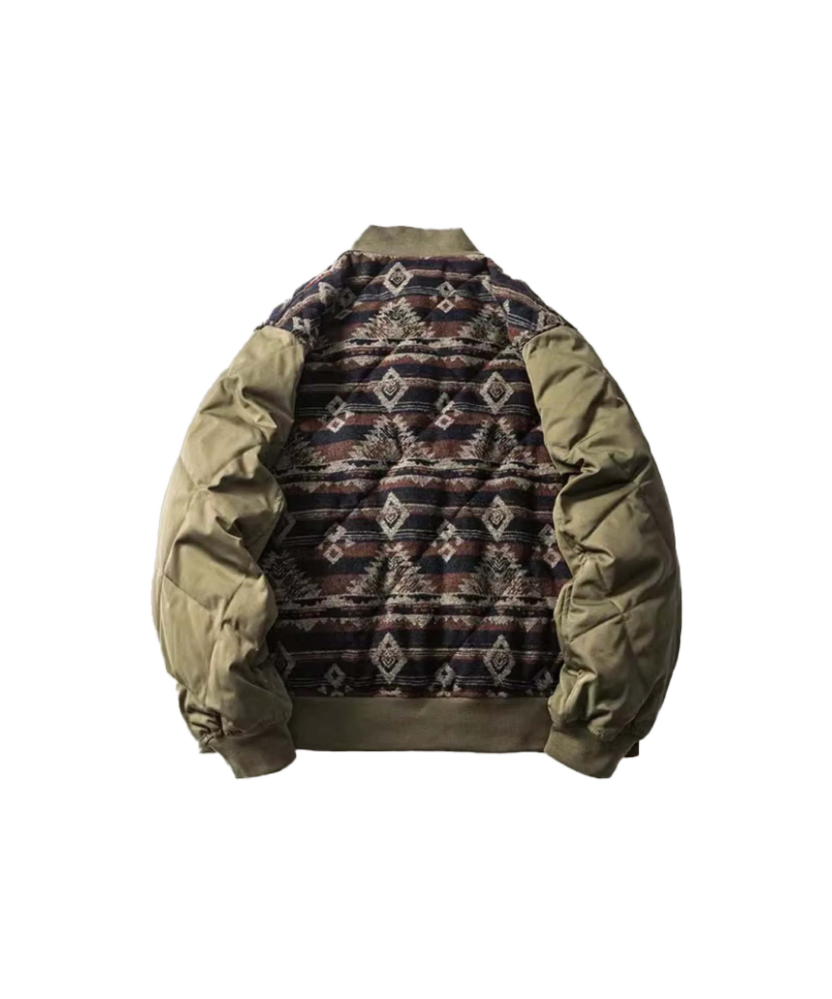 Toxic Patchwork Duck Down Coat
