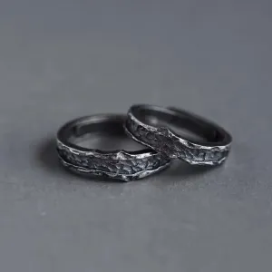 Trendy Abyss Couple Ring - Retro Men and Women Jewelry Gift