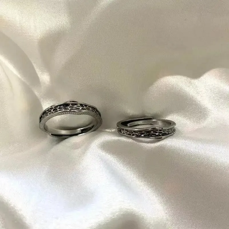 Trendy Abyss Couple Ring - Retro Men and Women Jewelry Gift