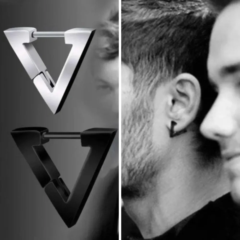Unisex Triangle Fashion Earrings