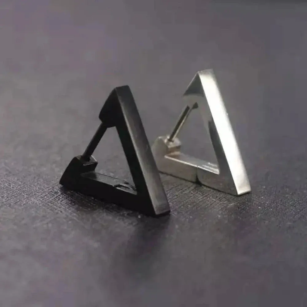 Unisex Triangle Fashion Earrings