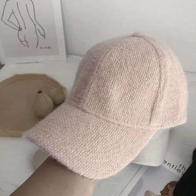 Warm Winter Baseball Cap (  more colors)