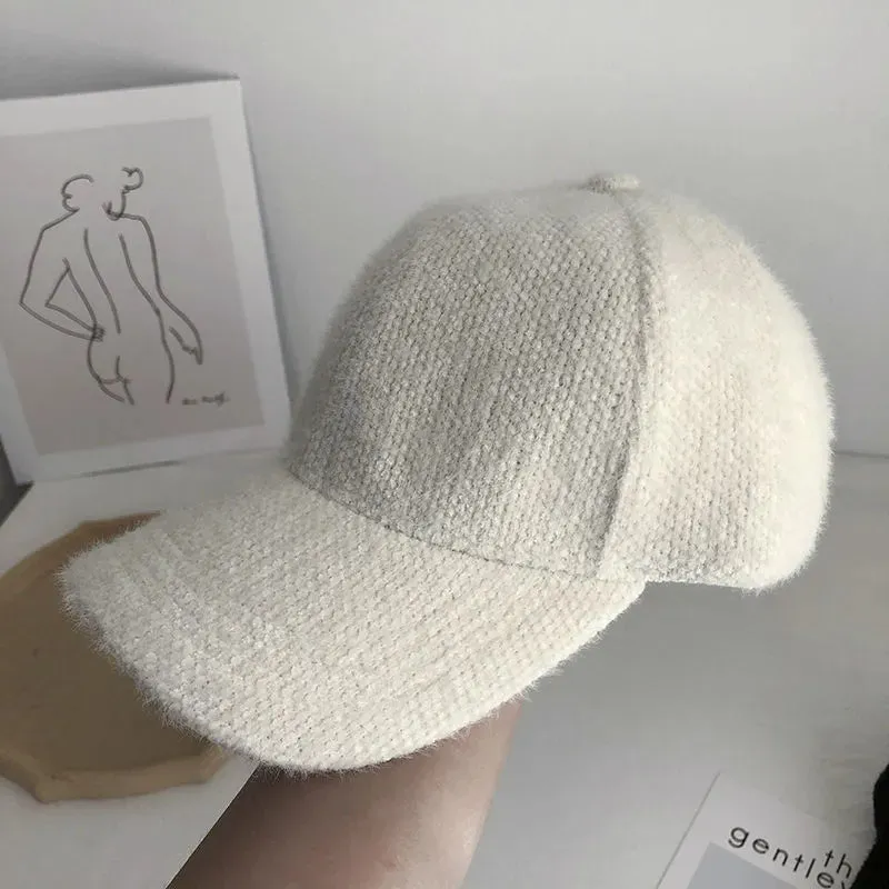 Warm Winter Baseball Cap (  more colors)
