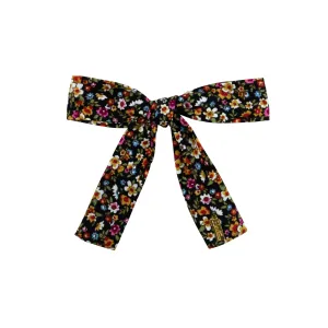 WINTER FLORAL MEDIUM BOW