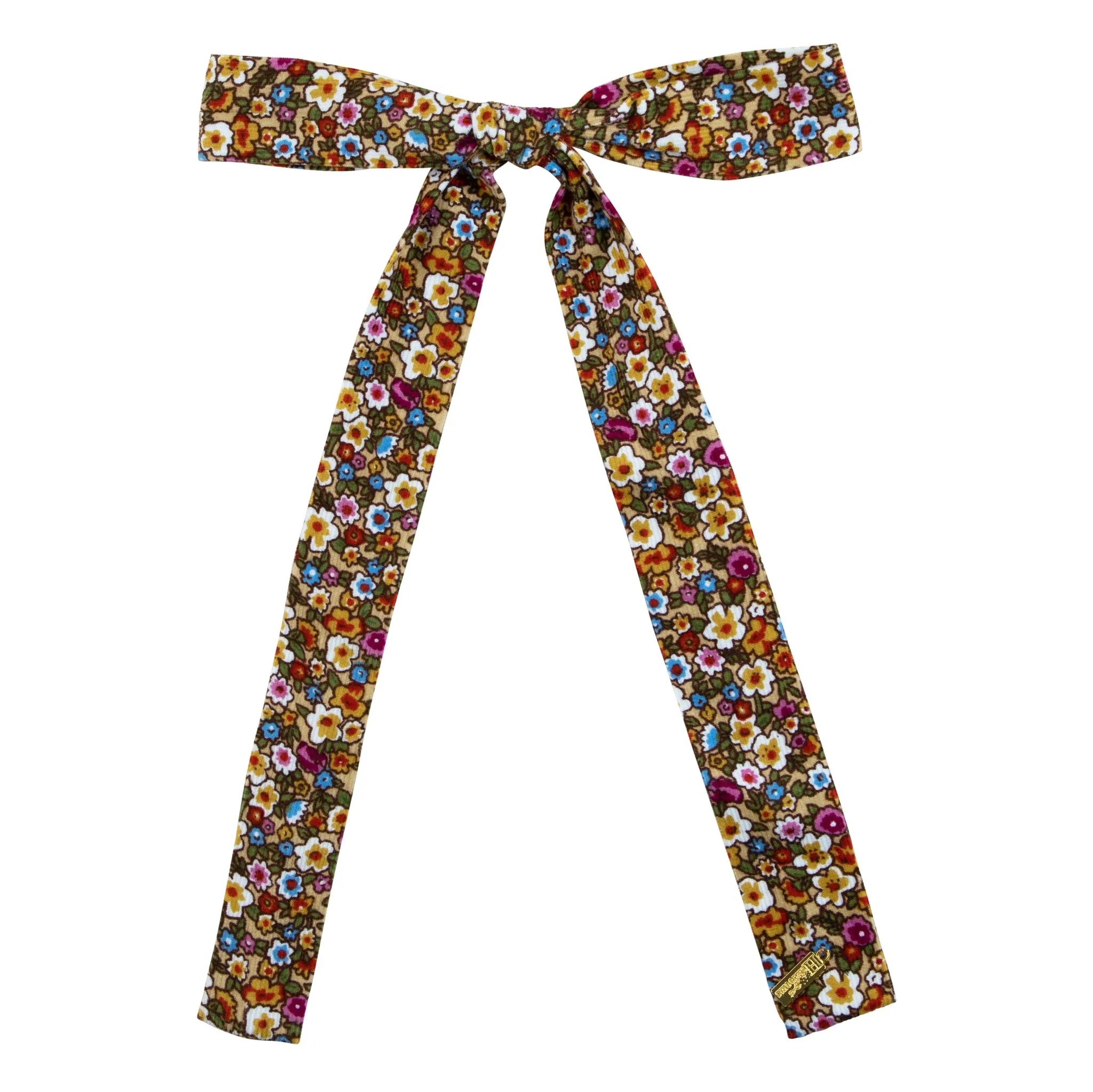 WINTER FLORAL NARROW LONG BOW