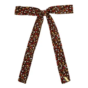 WINTER FLORAL NARROW LONG BOW