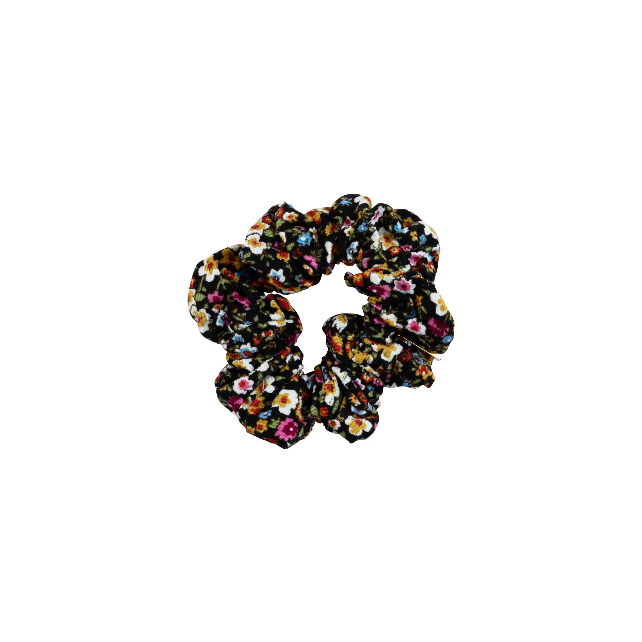 WINTER FLORAL SCRUNCHIE